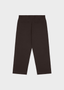 CHAIN FIXED WAIST PANT - BROWN